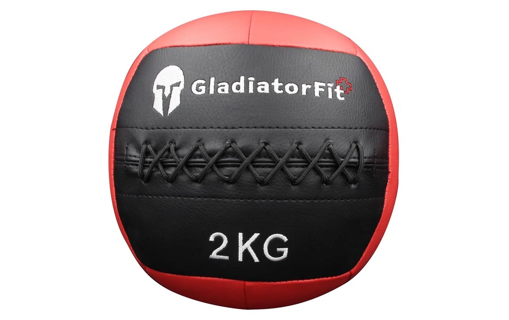 Gladiatorfit Balle médicinale Wall Ball ultra-résistant 2 kg