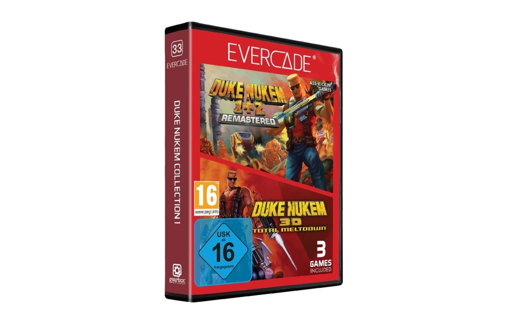 Blaze Evercade Duke Nukem Collection 1 (Boîte)