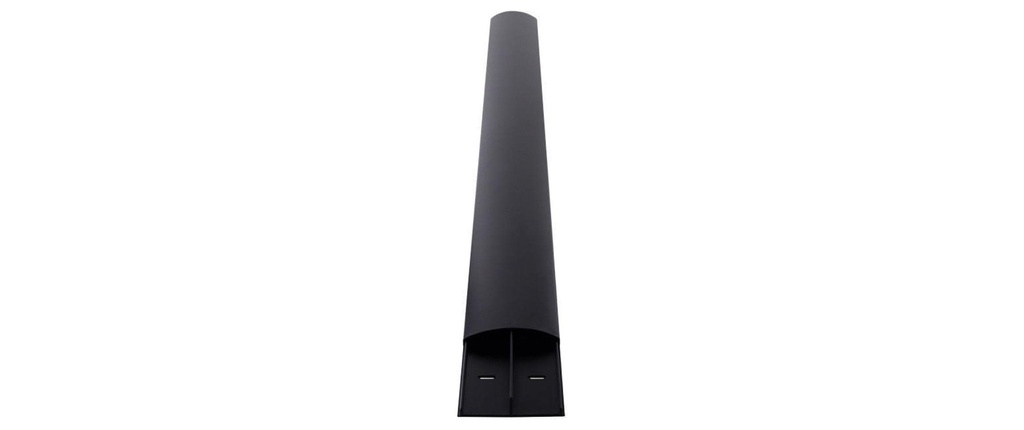 Multibrackets Jonction de câbles 1.1 m x 75 mm Noir