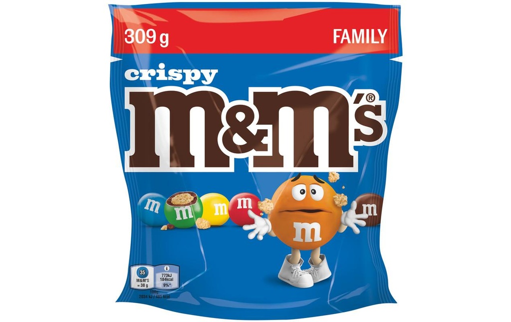 M&M's Collation Crispy 309 g