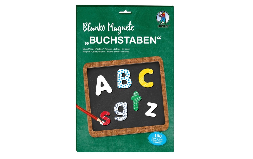 URSUS Aimant 100 Pièce/s, Multicolore