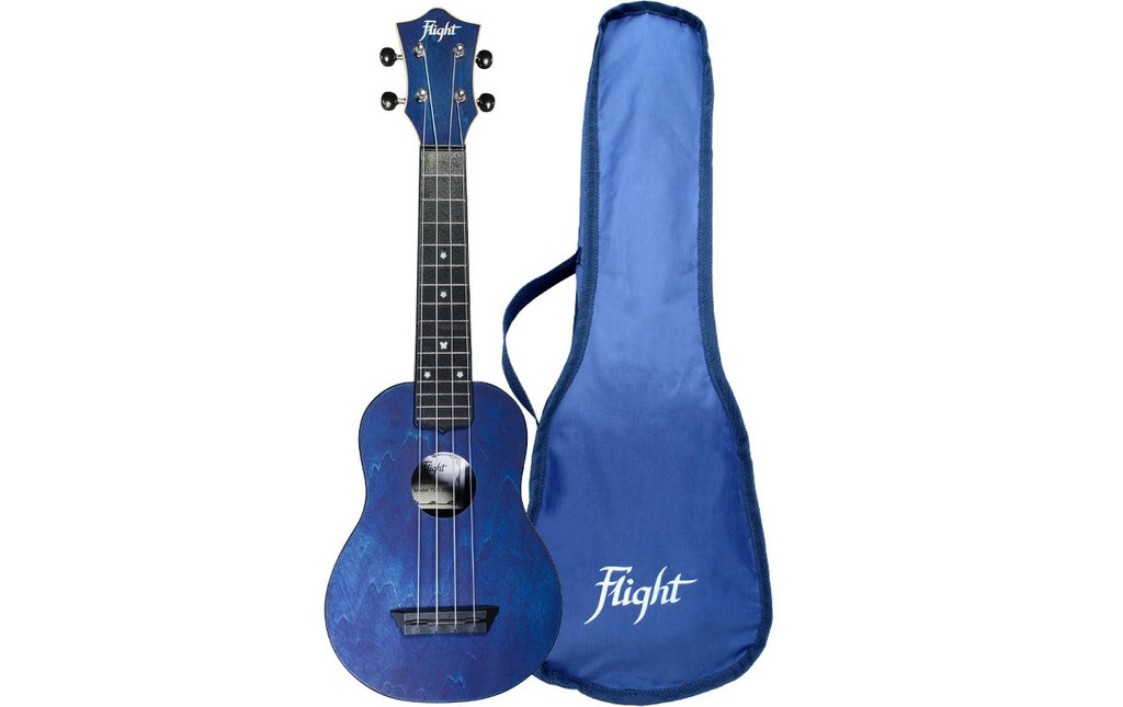 Flight Ukulélé Travel Soprano ABs – bleu foncé