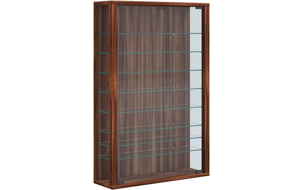 VCM Vitrine Vitrosa Mini 59 x 91.3 cm,  cœur de noyer