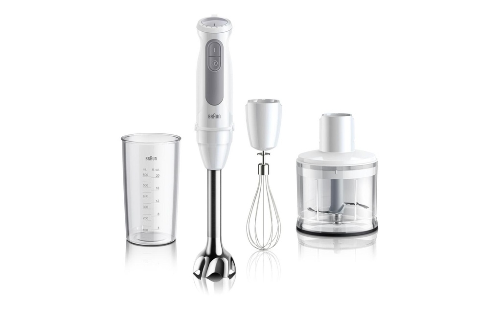 Braun Mixeur plongeant MQ 50236 M Gris/Blanc