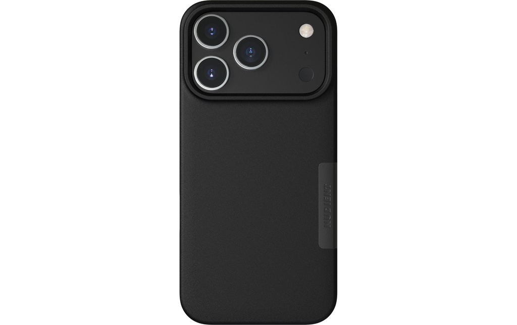 Nudient Coque arrière Thin MagSafe iPhone 17 Pro Ink Black