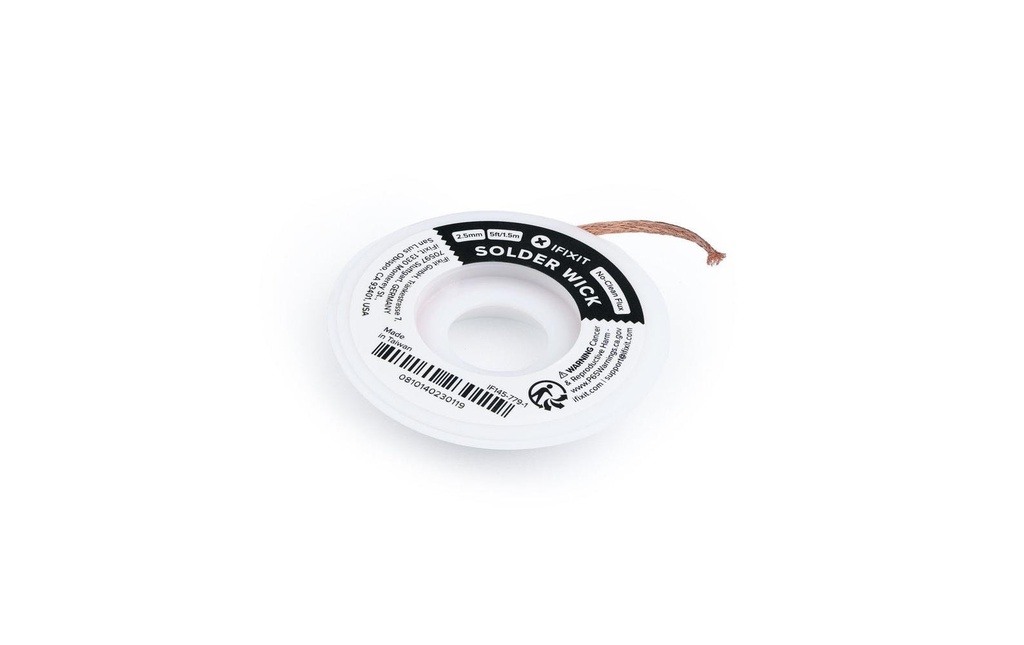 iFixit Desoldering Wick – 2.5 mm
