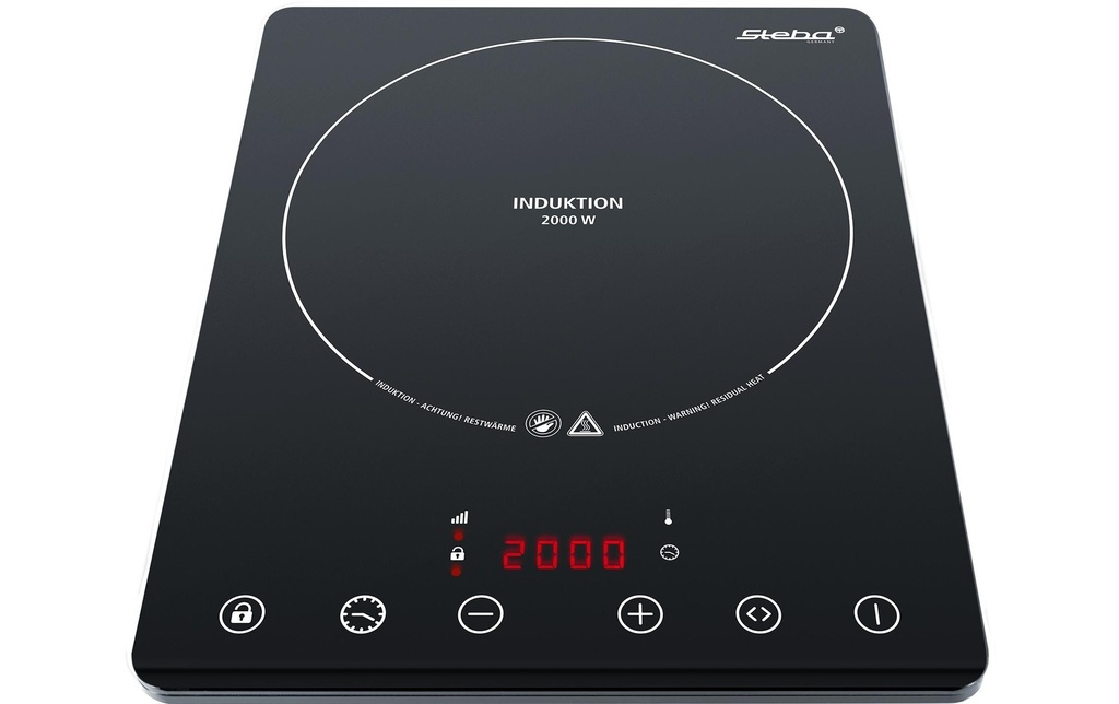Steba Plaque de cuisson à induction IK 65 Slim 2000 W