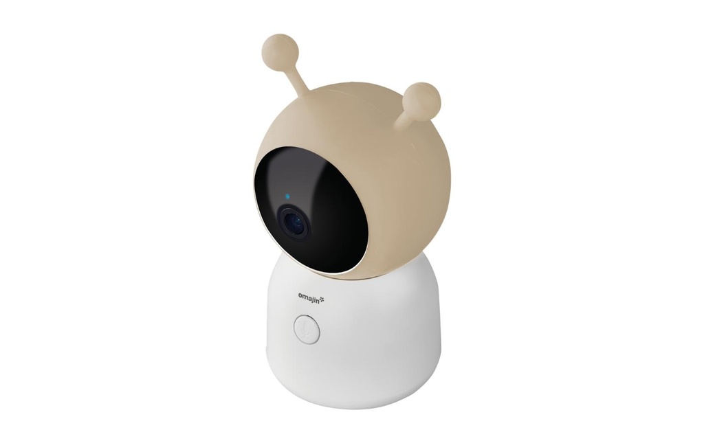 omajin by Netatmo Caméra réseau Caméra pour babyphone 2K + 64GB MicroSD