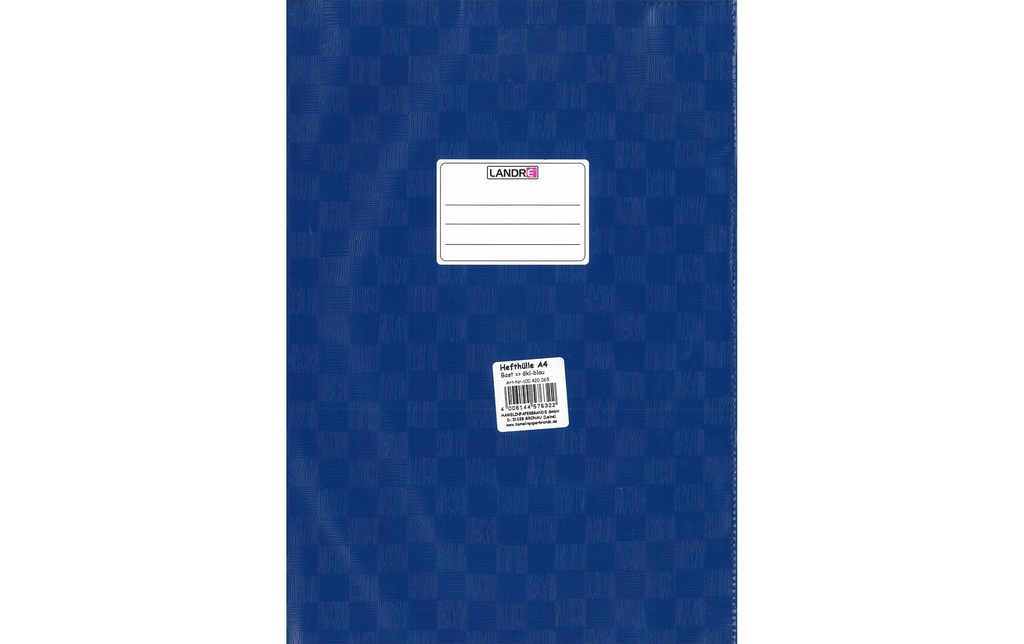 Oxford Film de protection A4, Bleu foncé, 10 pièces