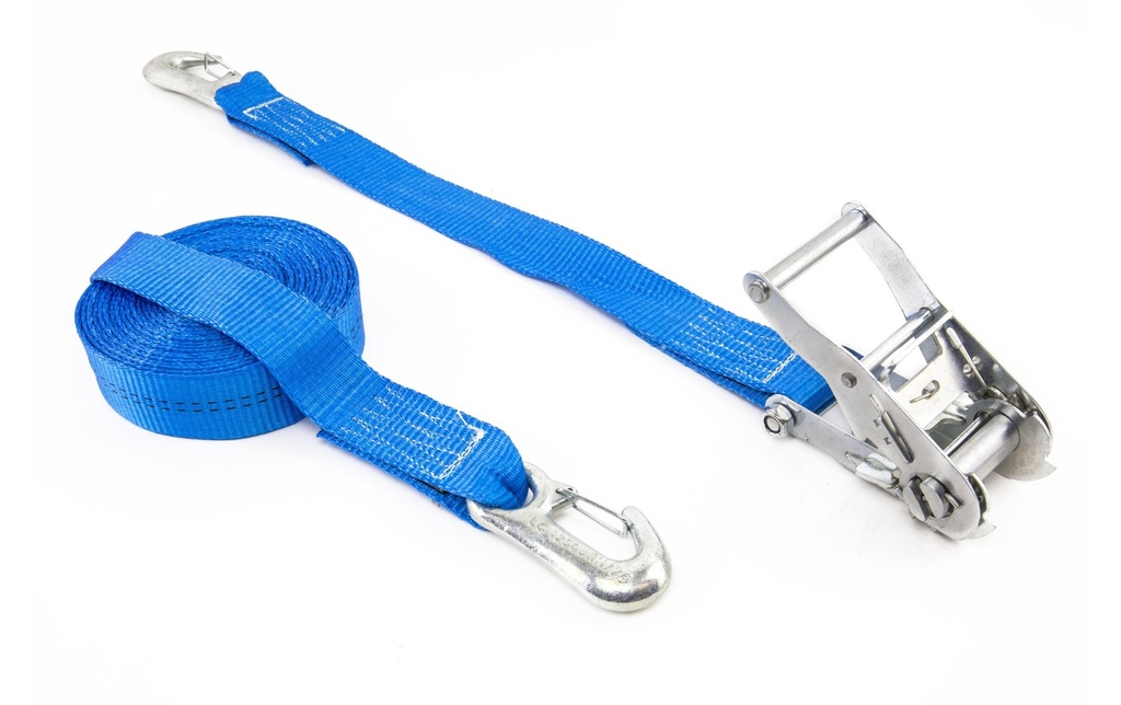 Zurrfix Sangle d'arrimage 0.50 + 4.50 m avec mousqueton, 2000 daN