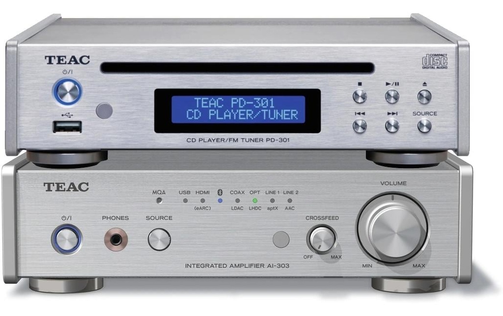 TEAC 300 Serie Set 1-B Argenté