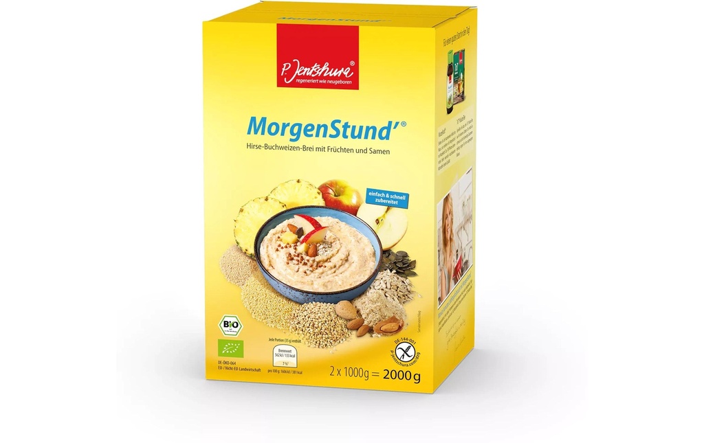P. Jentschura Bio Bouillie pour le petit déjeuner MorgenStund 2 kg