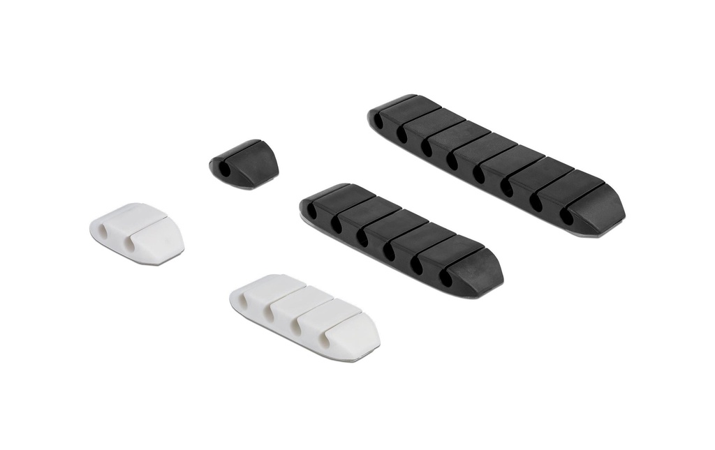 Delock Porte-câble trapézoïdal Ensemble combiné 10 Pièce/s