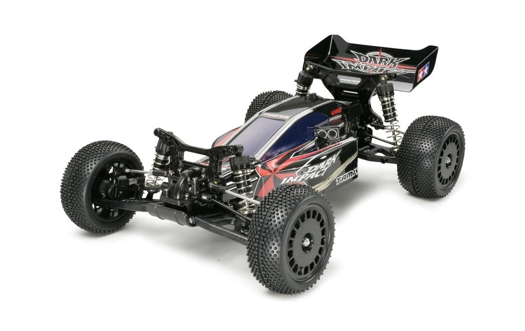 Tamiya Buggy Dark Impact DF-03 4WD Kit de construction, 1:10