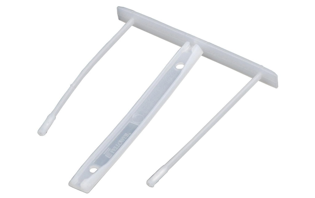Fellowes Clip pour archives Blanc, 100 pièces