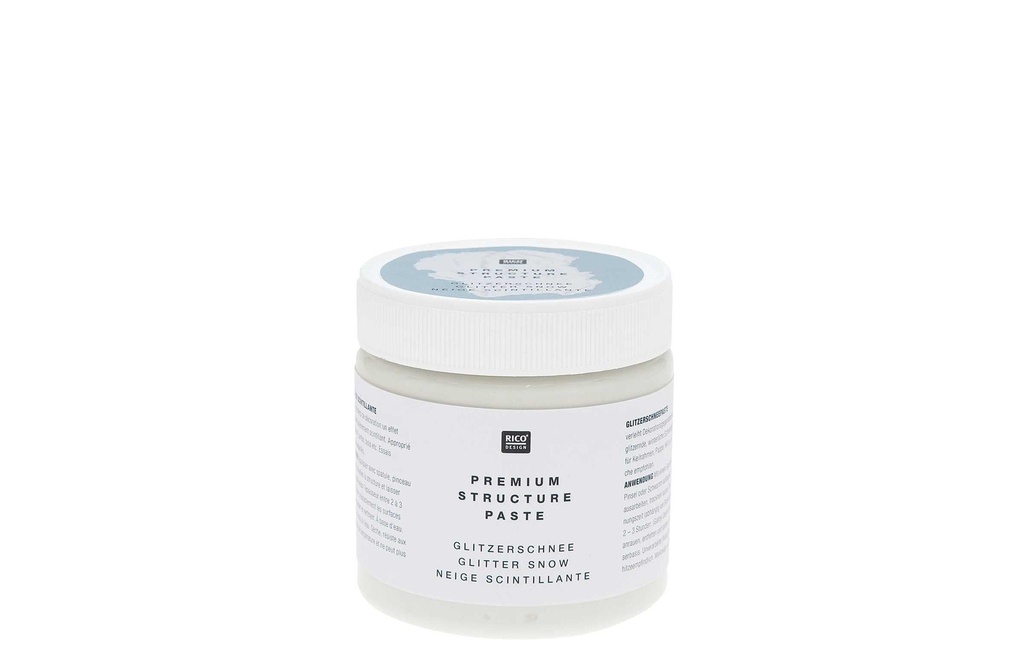 Rico Design Pasta glitterata Neige scintillante Premium 250 ml