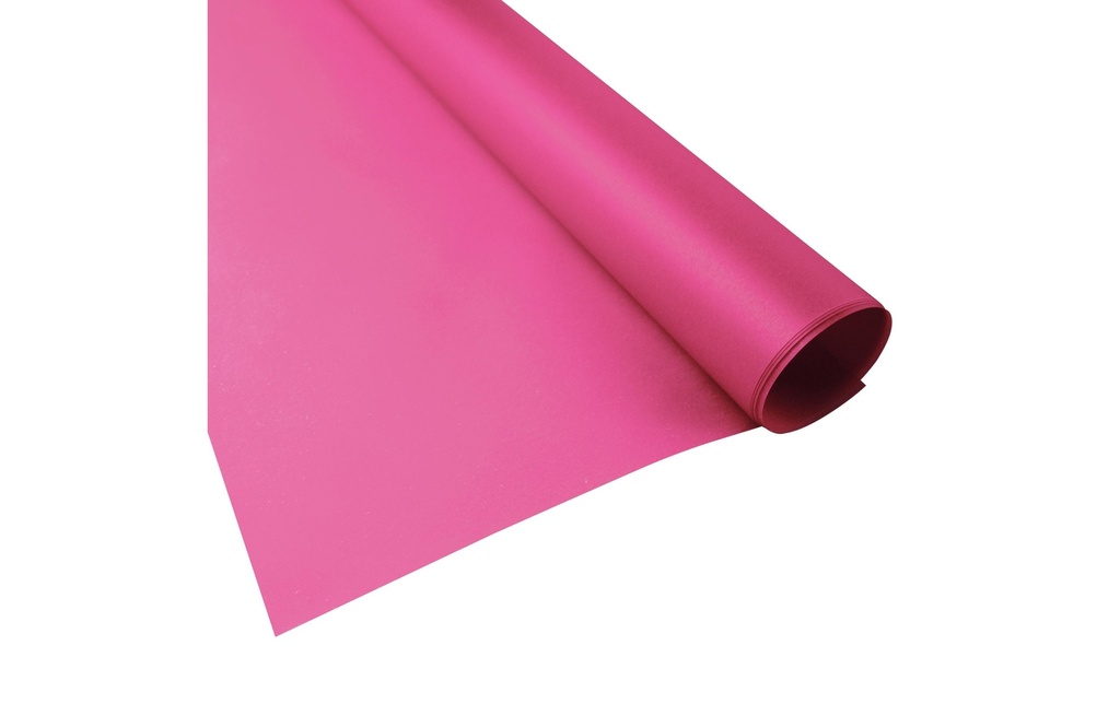 URSUS Papier transparent Uni 50 x 61 cm, 115 g/m², Rose