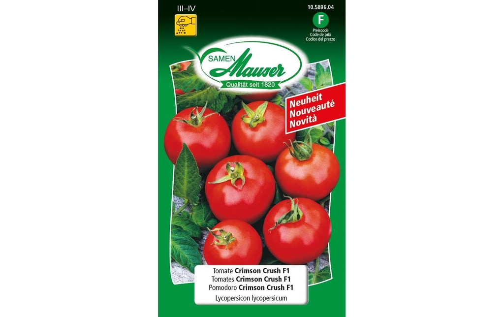 Samen Mauser Semence Tomate Crimson Crush F1