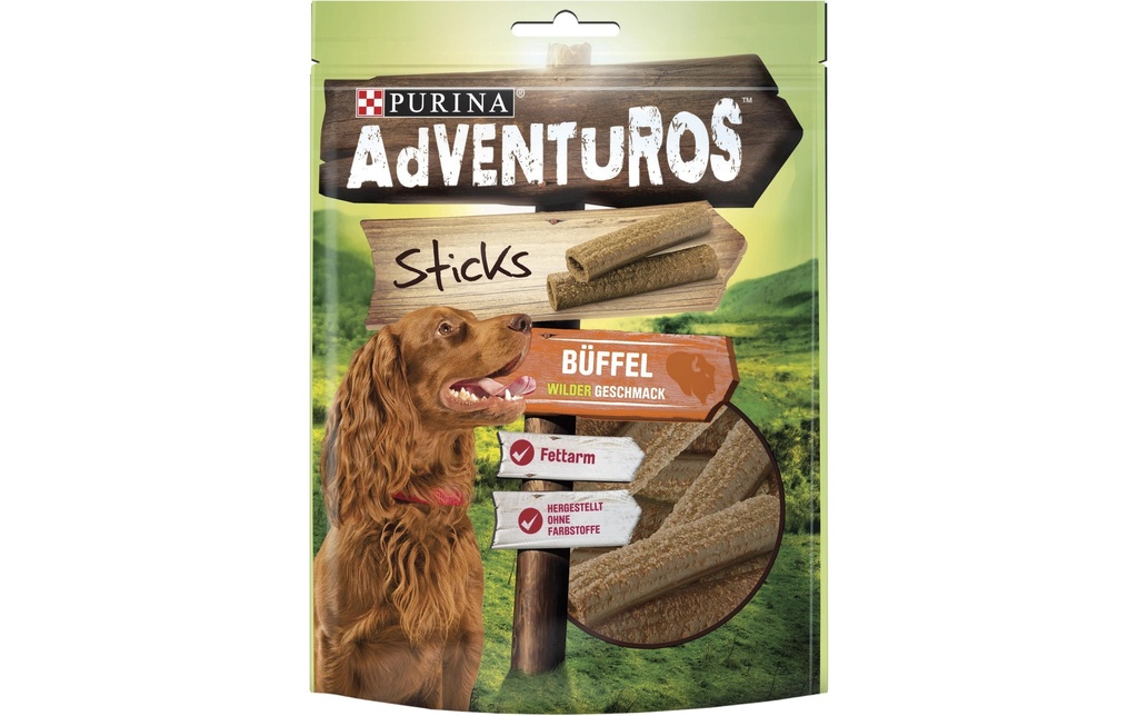 Purina AdVENTuROS Bâtons de buffle 120 g