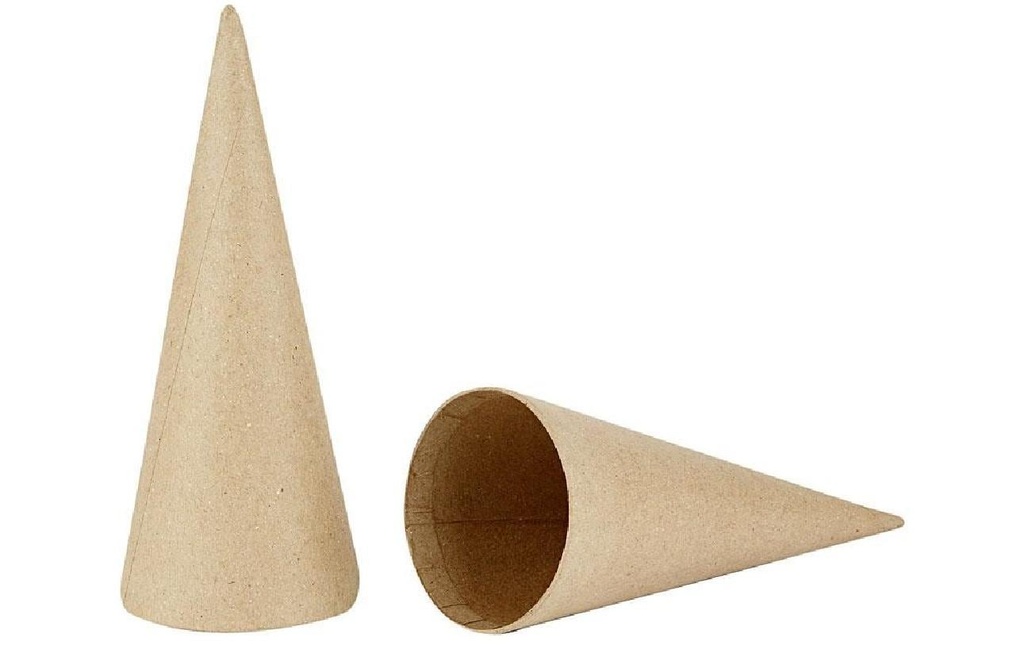 Creativ Company Cône en carton 5 pièces