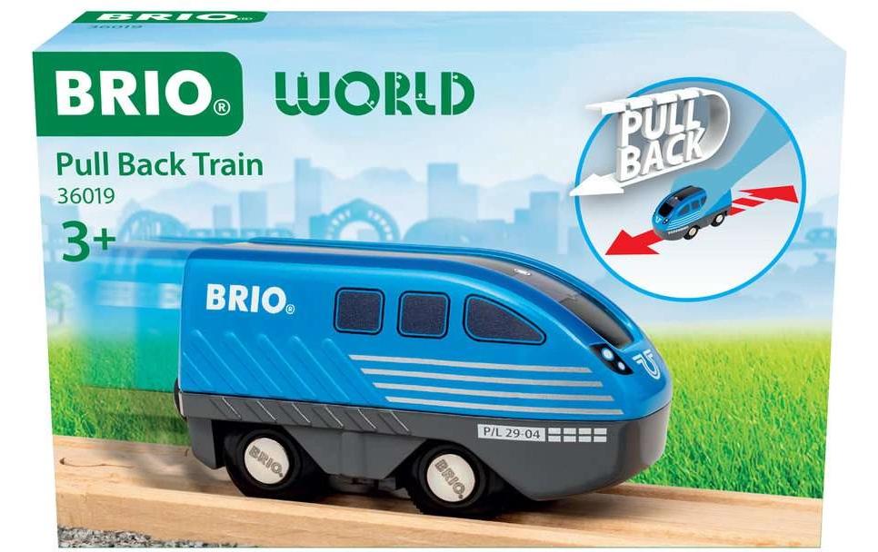 BRIO Chemin de fer Pull Back Train EN