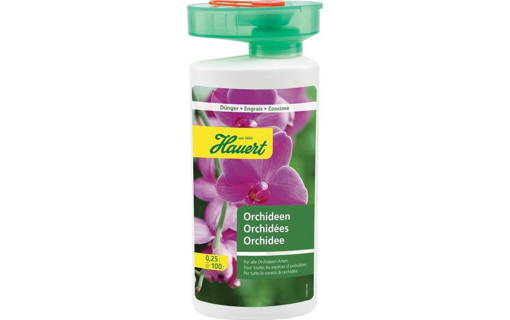 Hauert Engrais liquide pour orchidées, 250 ml