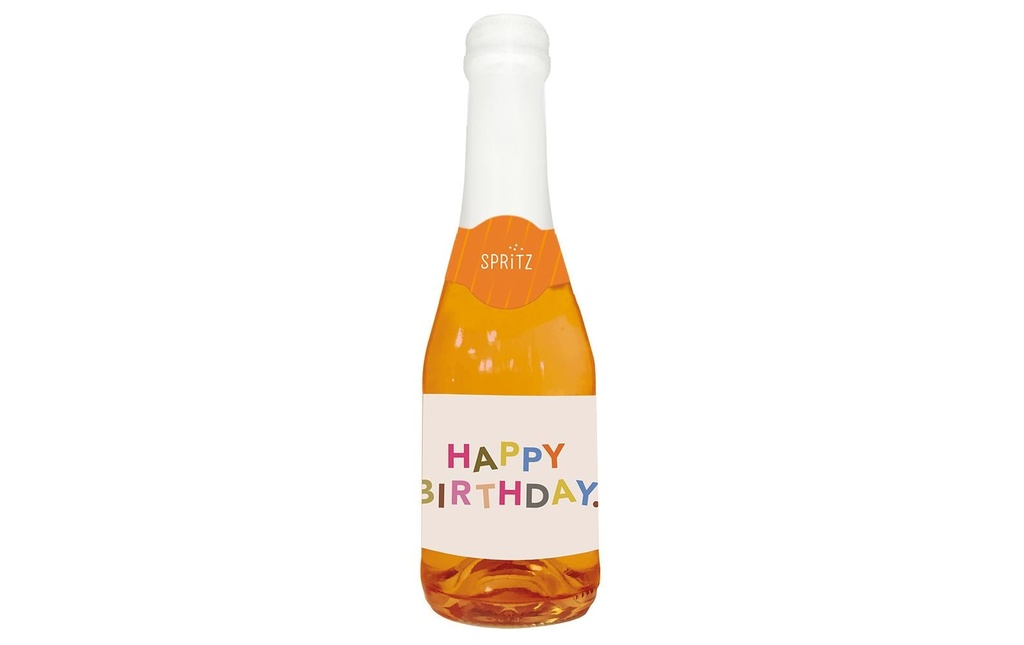 Grafik Werkstatt Bouteille d'Aperitivo Spritz Happy Birthday 0.2 l