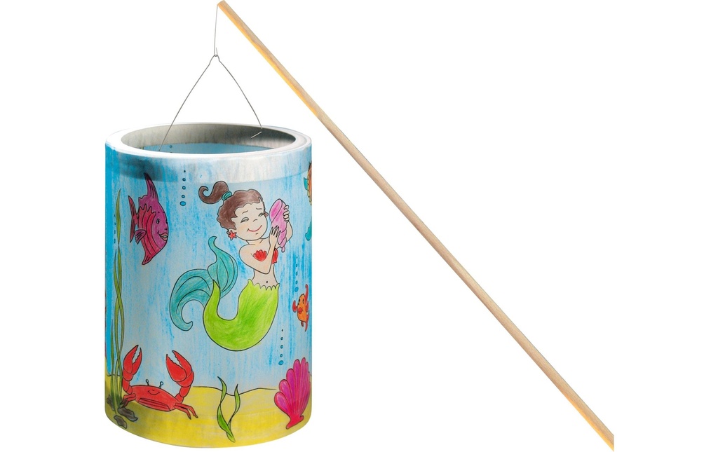 URSUS Kits de bricolage de lanternes Sirène Multicolore