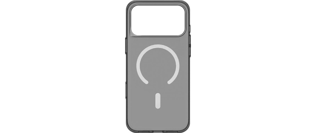 Rhinoshield Coque arrière JellyTint MagSafe iPhone 17 Pro Max Ash Black