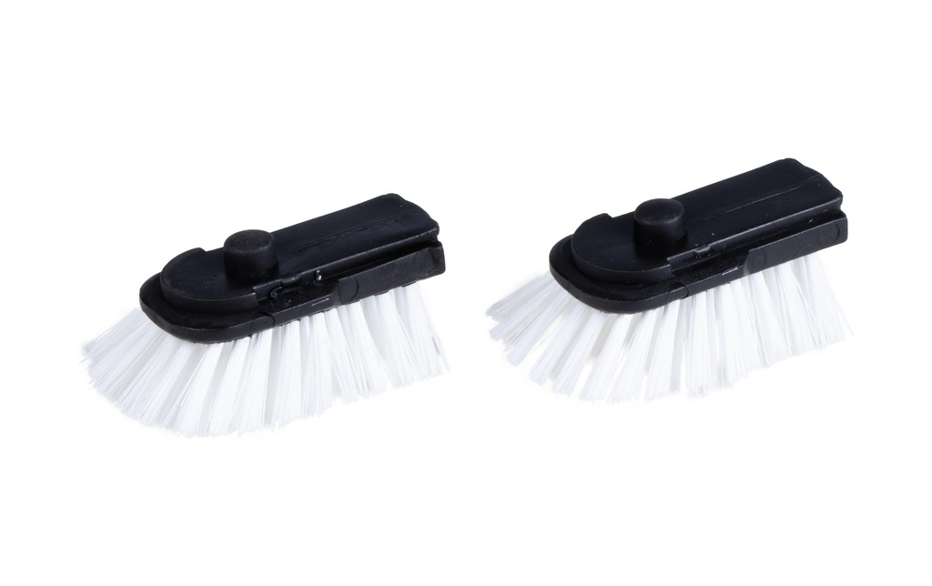 Edi Baur Brosses à vaisselle de rechange Super Tip DUO-Set Noir/Blanc