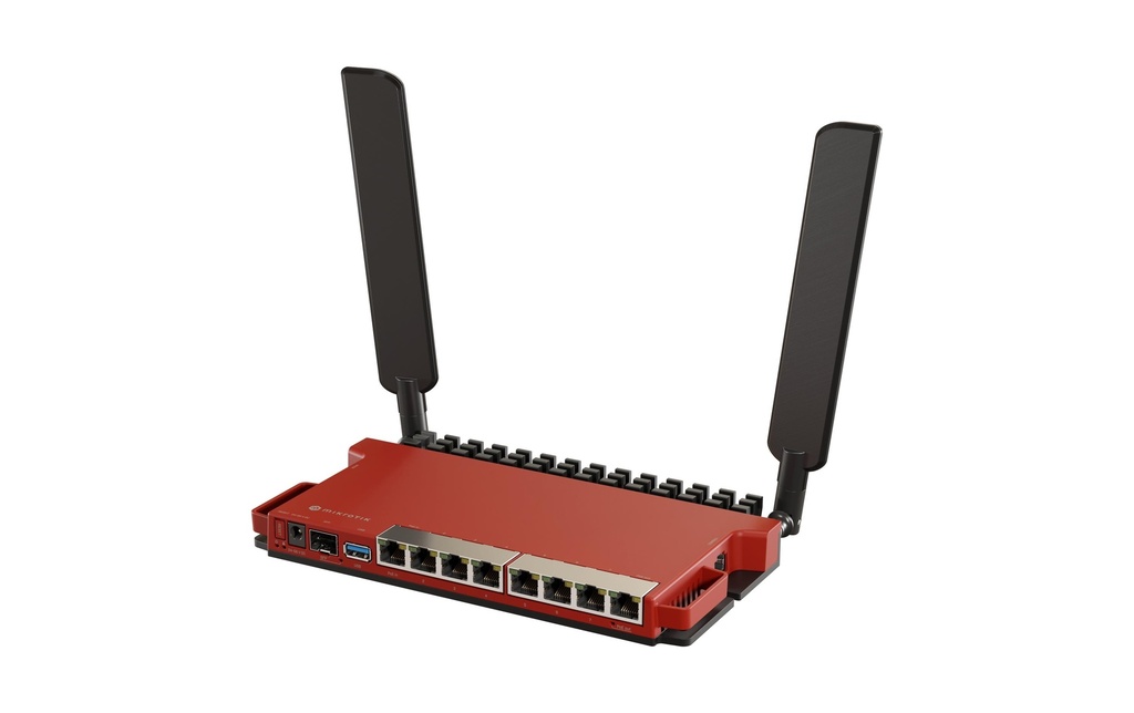 MikroTik Routeur L009UiGS-2HaxD-IN 2.4 GHz ax dual-chain Wi-Fi