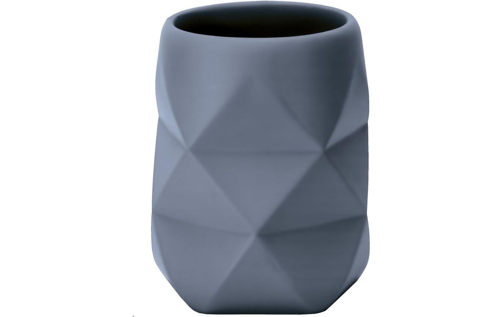 Kleine Wolke Gobelet pour le brossage de dents Crackle Gris foncé