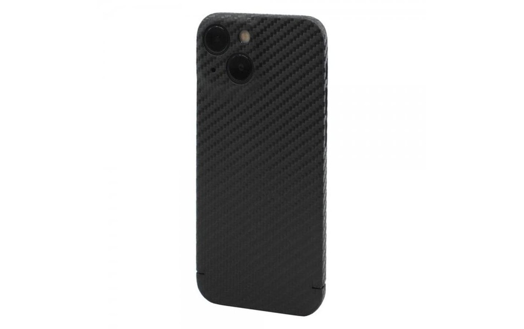 Nevox Coque arrière Carbon Series Magsafe iPhone 16 Plus Noir