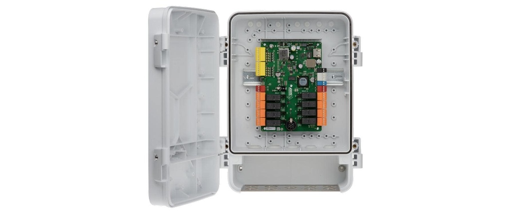 Axis Module E/S A9188-VE 8x E/S 8x relais C avec boîtier T98A inclus