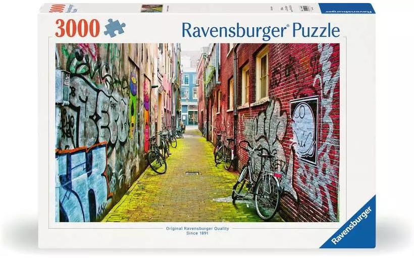 Ravensburger Puzzle Le street art à Amsterdam