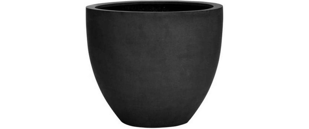 Pottery Pots Pot à fleur Jesslyn M, Noir Noir