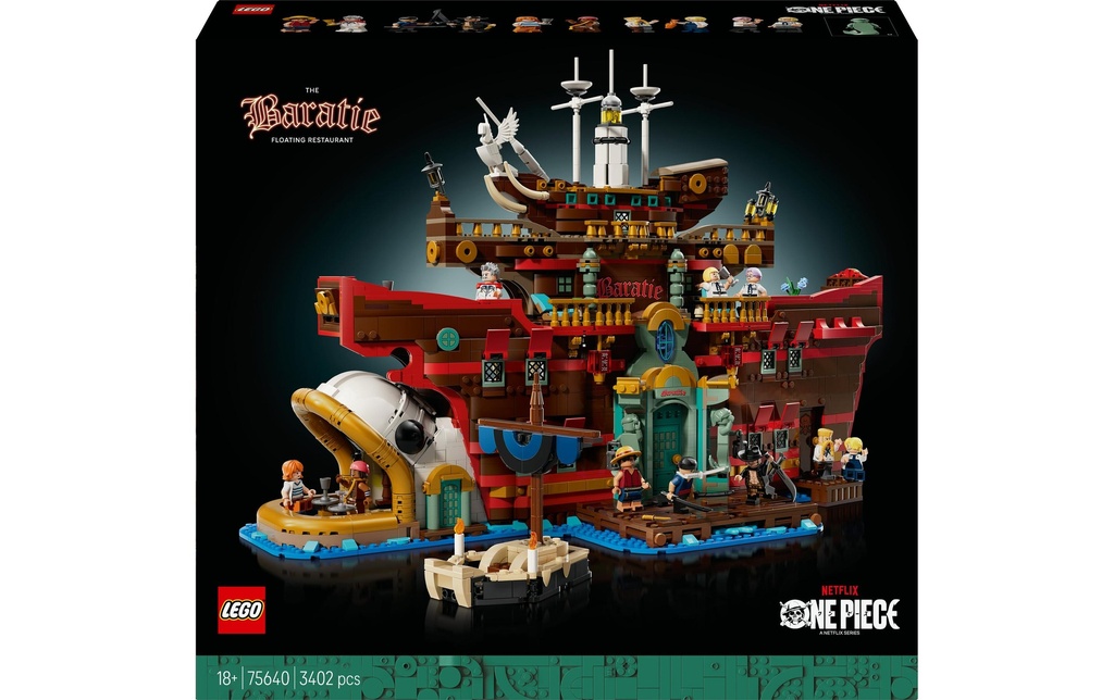 LEGO® Baratié, le restaurant flottant 75640