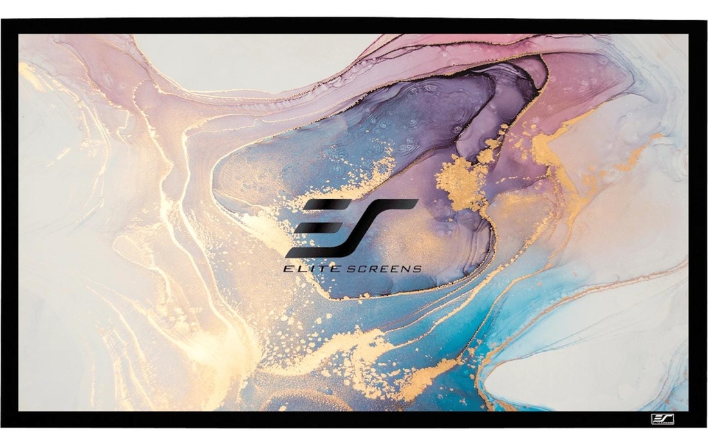 Elite Screens Écran mural encadré Cadre Sable ER92 Wh1 203.7x114.5 cm 16:9
