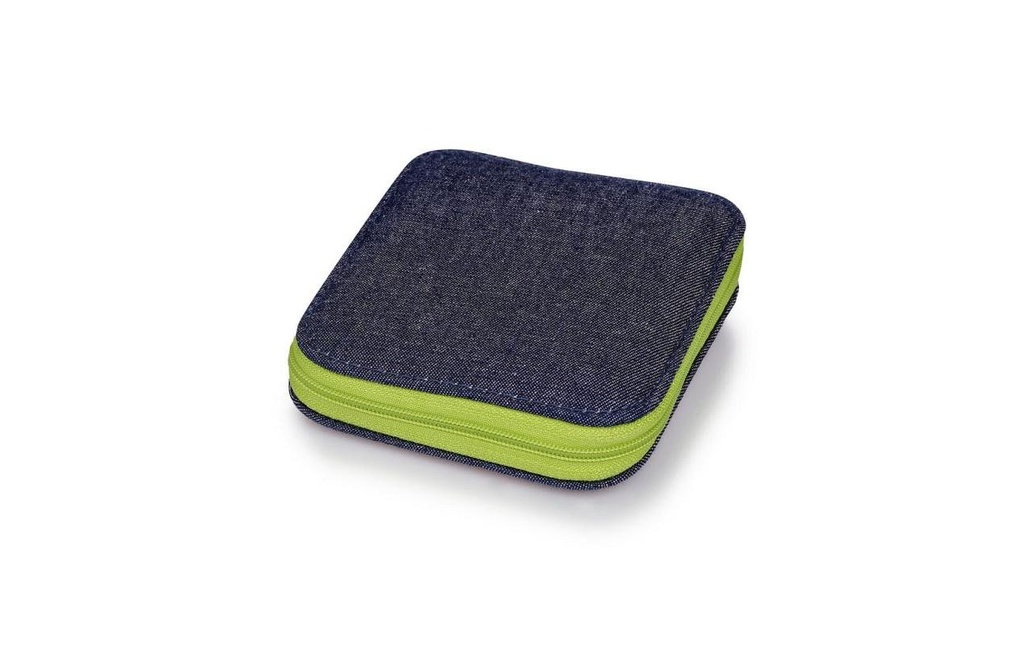 Prym Kit di cucito Boîte de voyage Bleu jean/vert