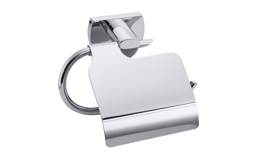 BIASCA Porte-rouleau pour papier toilette 5.4 x 17 x 13.4 cm chrome