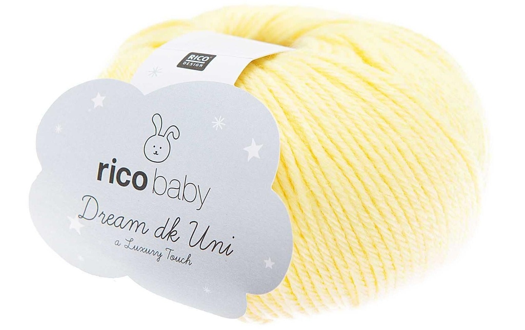 Rico Design Laine Baby Dream Uni dk 50 g, Vanille