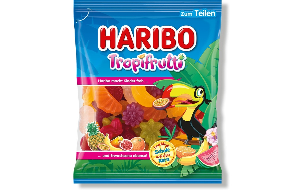 Haribo Bonbons gommeux Sachets Tropifrutti 175 g