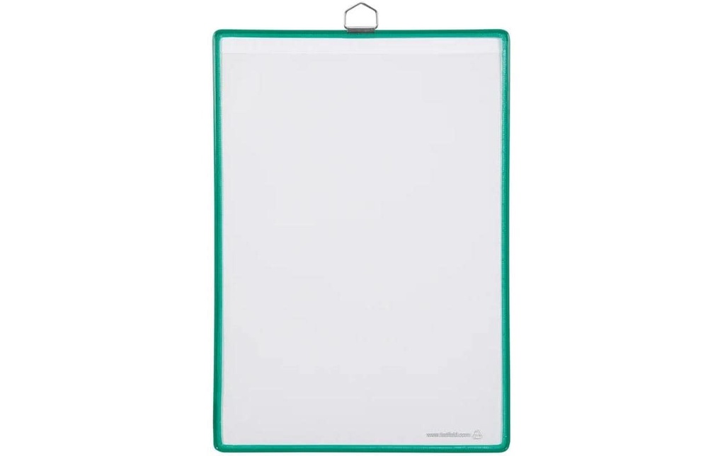 Tarifold Porte-documents Pochette transparente pour présentoir T Vert, 5 pièces