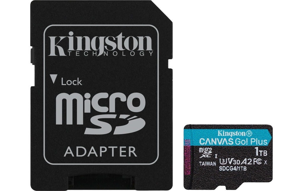 Kingston Carte microSDXC Canvas Go! Plus 1000 GB