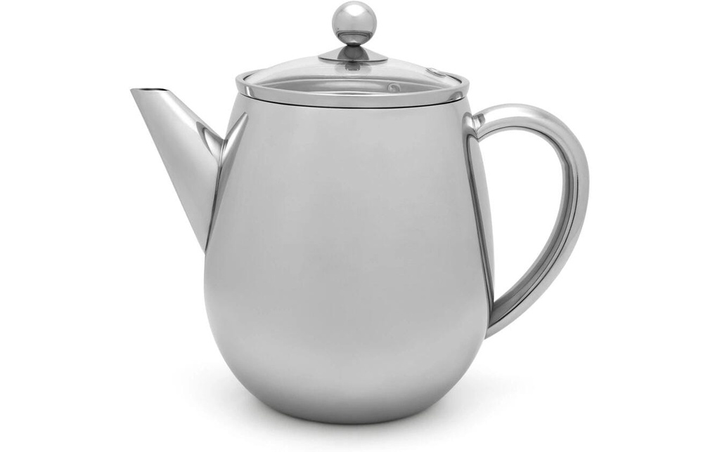 Bredemeijer Théière Duet Eva 1.1 litre, argent