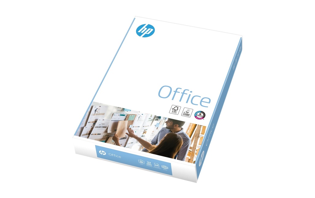 HP Papier pour photocopie Office A4, Blanc, 2500 feuilles