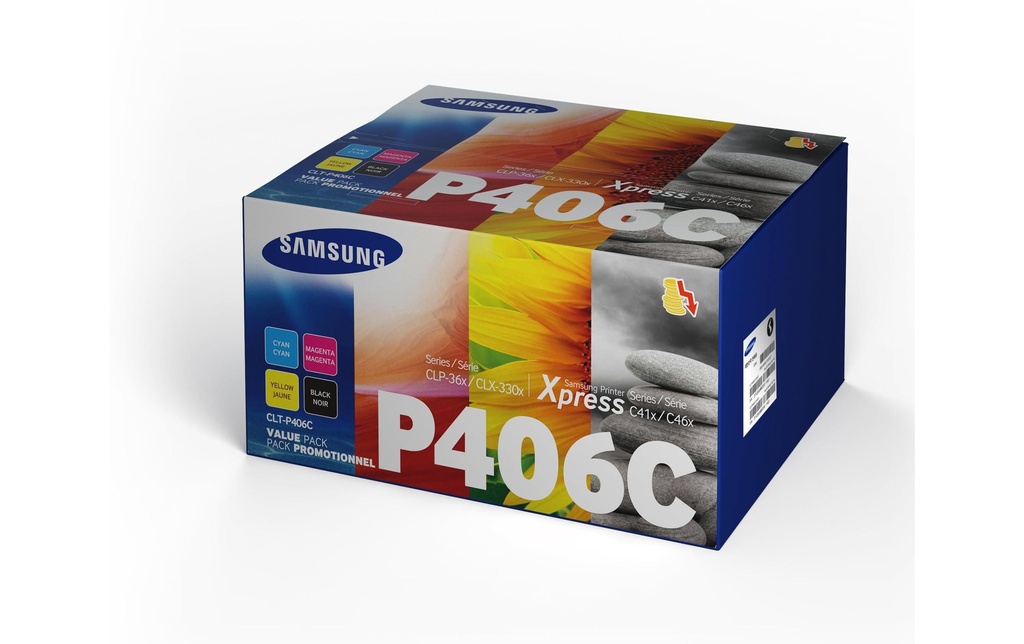 HP Samsung toner P406C bk/c/m/y (4 pces)