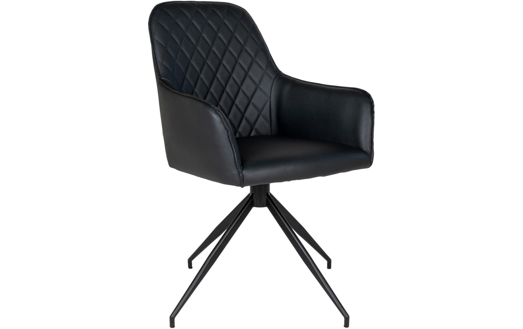 House Nordic Chaise Harbo 62 x 56 x 89, Noir,  1 pièce