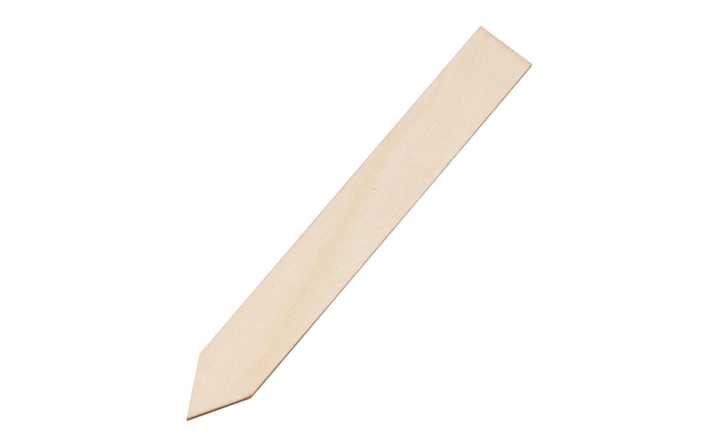 Samen Mauser Etiquette en bois, 20 cm, 20 pièces