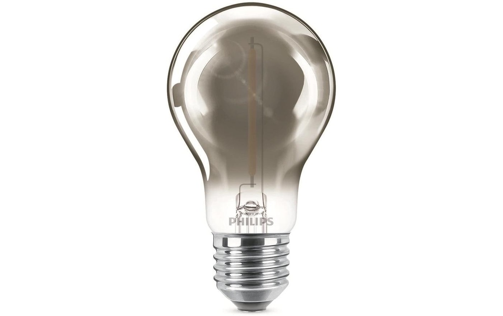 Philips Lampe LEDcla 11W E27 A60 smoky ND Blanc chaud (WW)